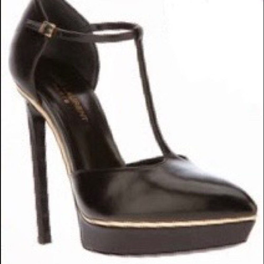 Saint Laurent Janis T-Strap Pump